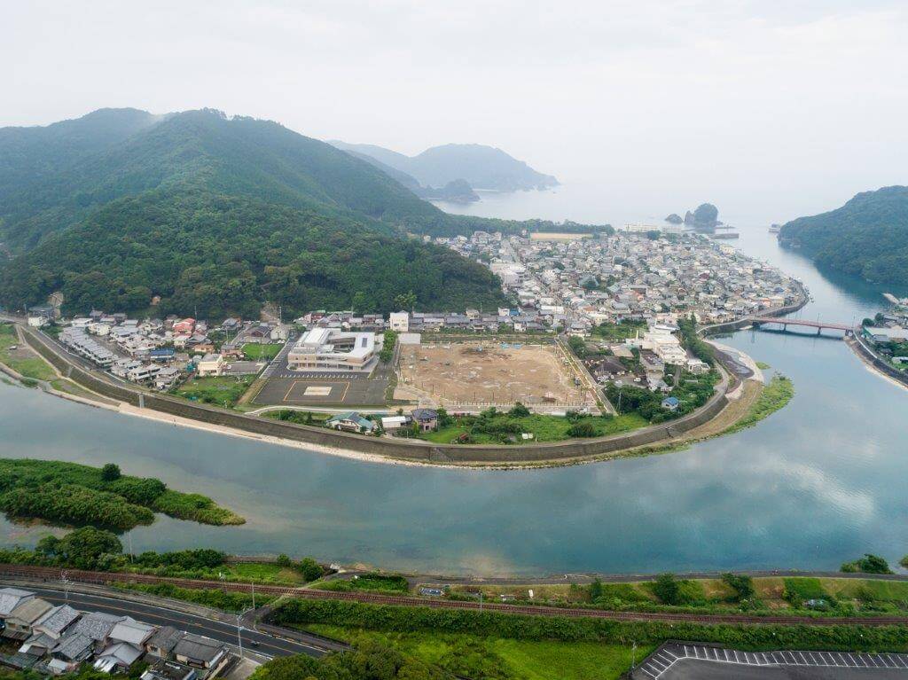 美波町医療保健センター鳥観