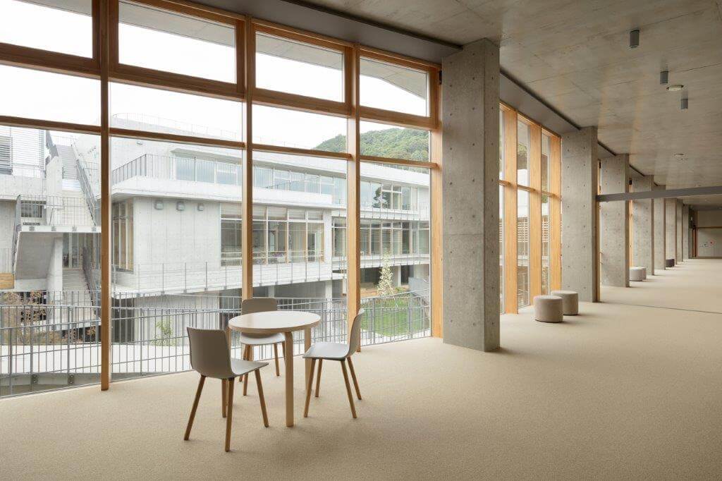 美波町医療保健センター内観